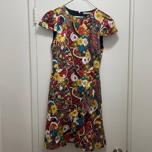 Alice + Olivia floral mini dress